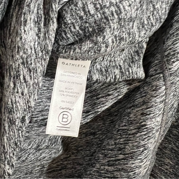 Athleta Uptempo Hoodie Sweatshirt in Charcoal Gray Size M - Picture 9 of 9